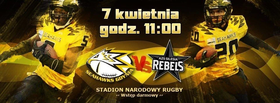 Seahawks Gdynia kontra AZS Silesia Rebels