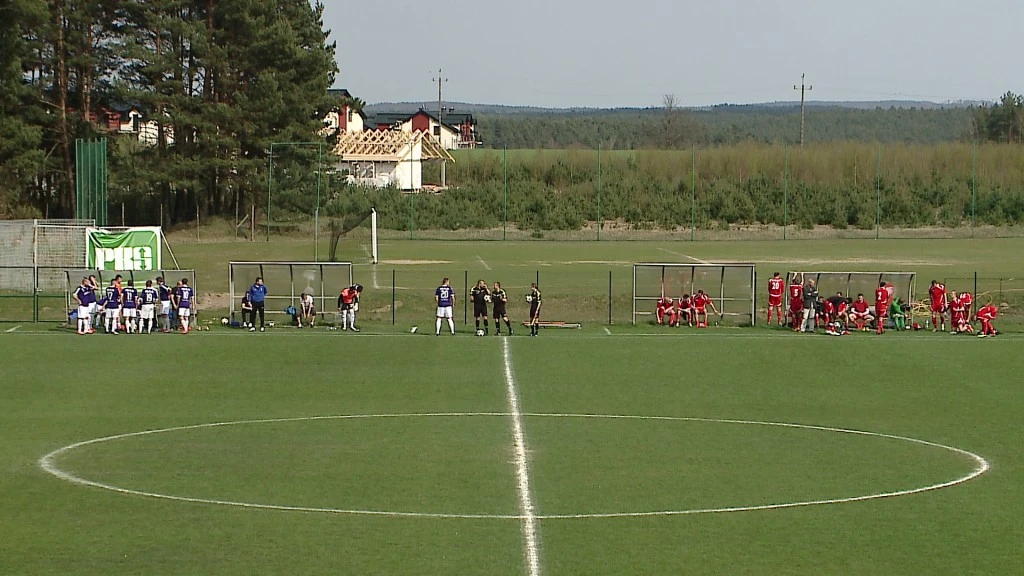 Remis po ciekawym meczu. Wikęd/GOSRiT Luzino -  Centrum Pelplin 1:1