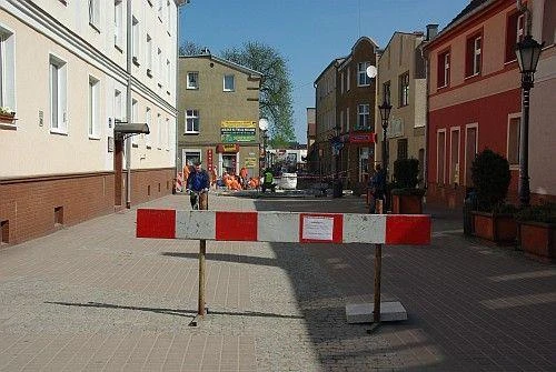 Wejherowo: Zamknięte skrzyżowanie ul. Puckiej z ul. Wałową