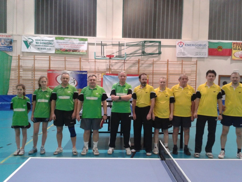 IV liga tenisa stołowego. KTS-K GOSRiT- SALOS RUMIA 9:9