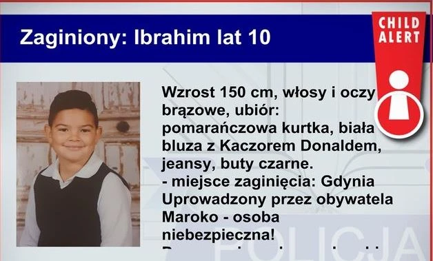 Źródło: Child Alert