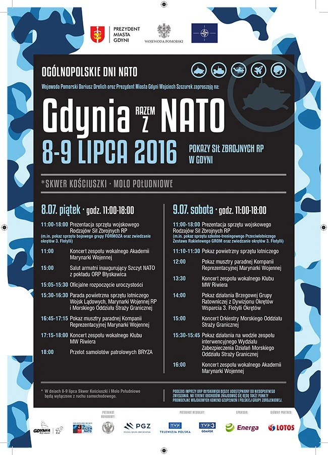 Gdynia: Mnóstwo atrakcji z okazji szczytu NATO