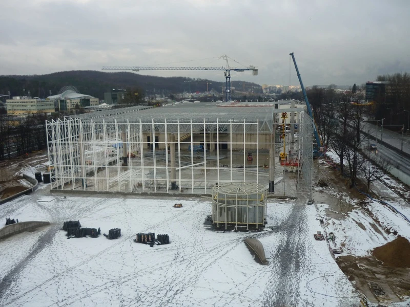 Trwa rozbudowa Centrum Nauki Experyment