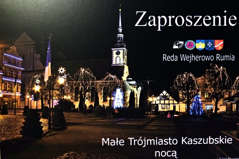 Wystawa i kalendarz „Małe Trójmiasto Kaszubskie nocą”