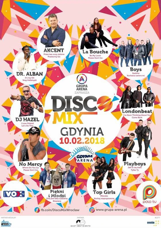 Gwiazdy disco wystąpią w Gdynia Arena