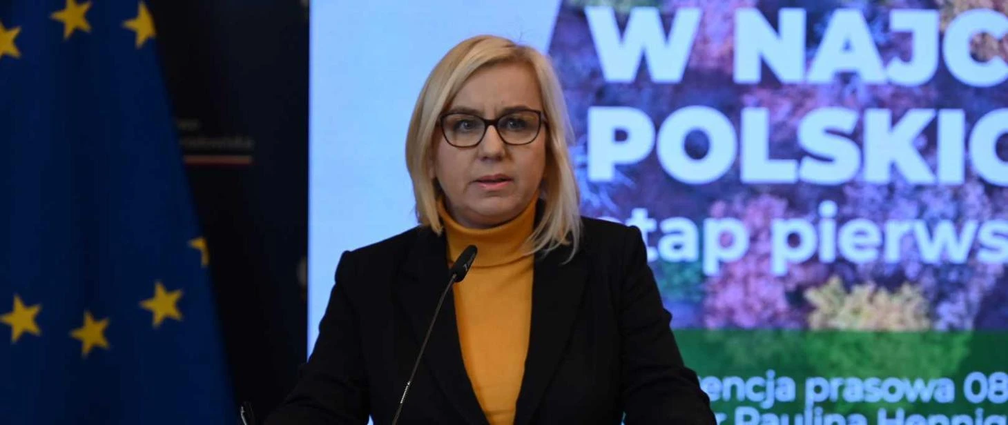 Minister Paulina Hennig-Klosk, źródło: Ministerstwo Klimatu i Środowiska