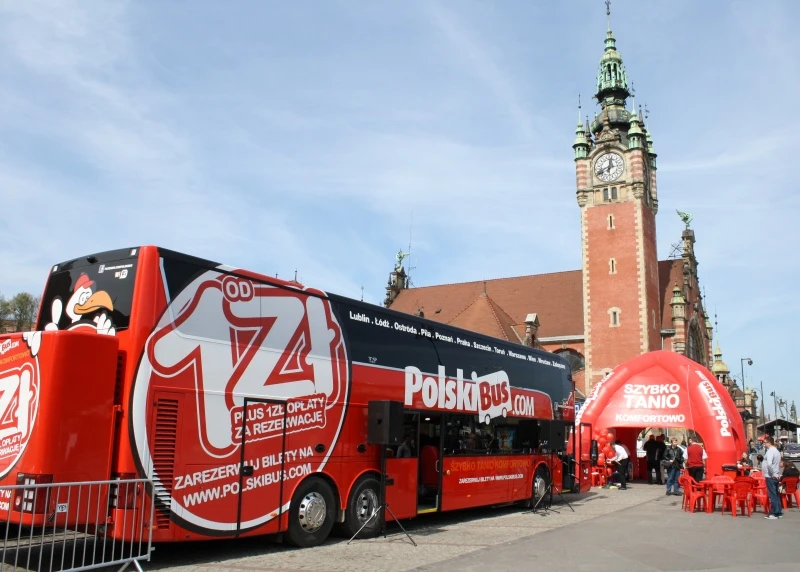 Piętrowy PolskiBus pojedzie do Warszawy