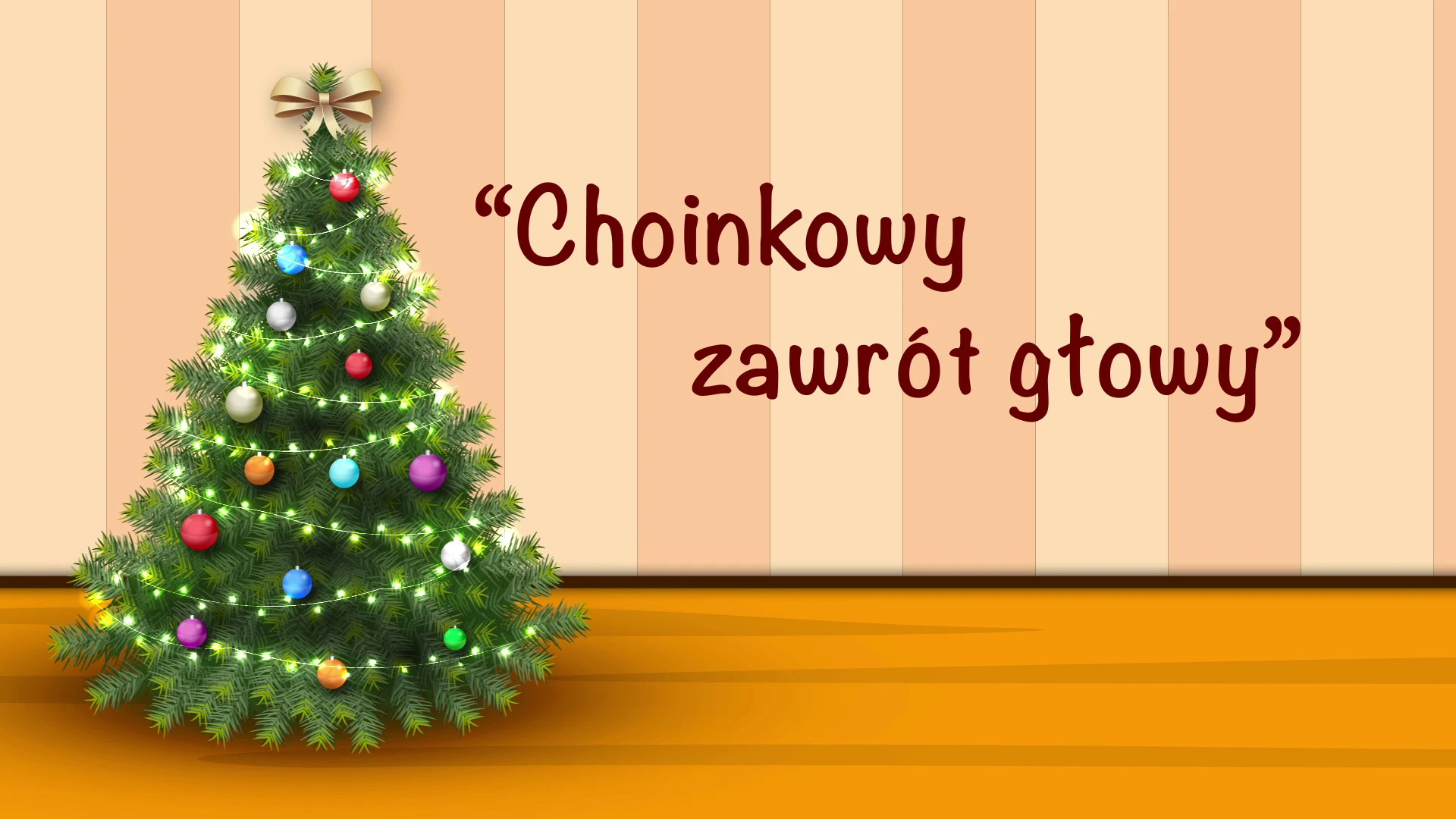 'Choinkowy zawrót głowy'! Czekamy na zdjęcia Waszych drzewek