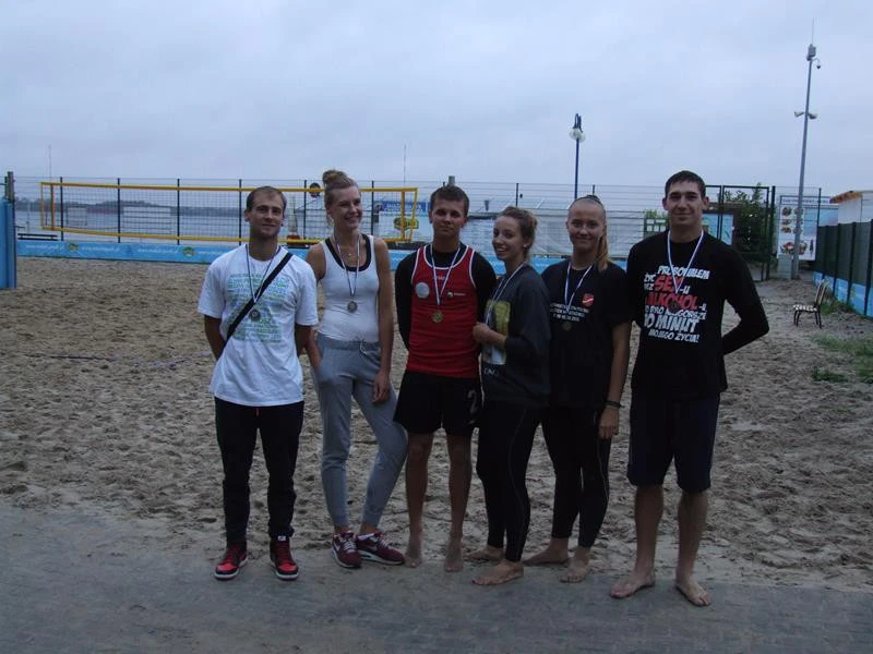 Magda Orlicka - królową i Krystian Herrmann – królem plażówki w Pucku