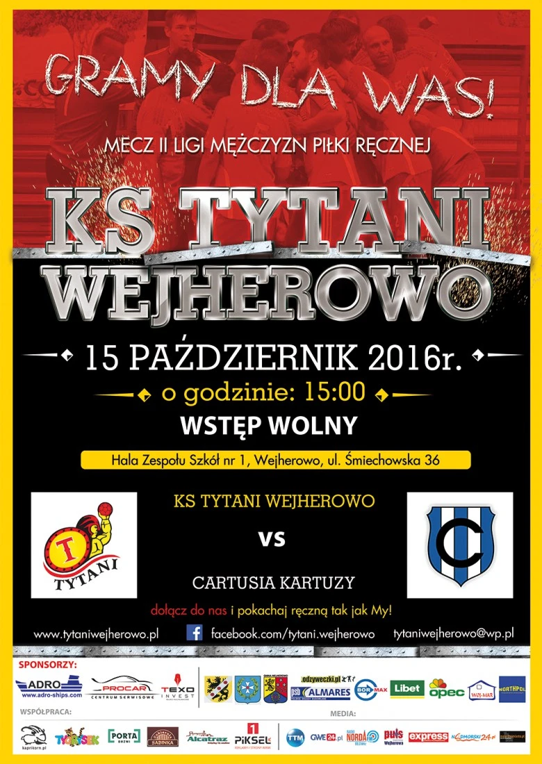 Tytani Wejherowo: Pójść za ciosem i wygrać