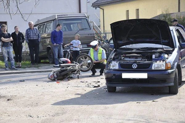 Reda: Wypadek na skrzyżowaniu przy ul. Wiejskiej. Zobacz zdjęcia
