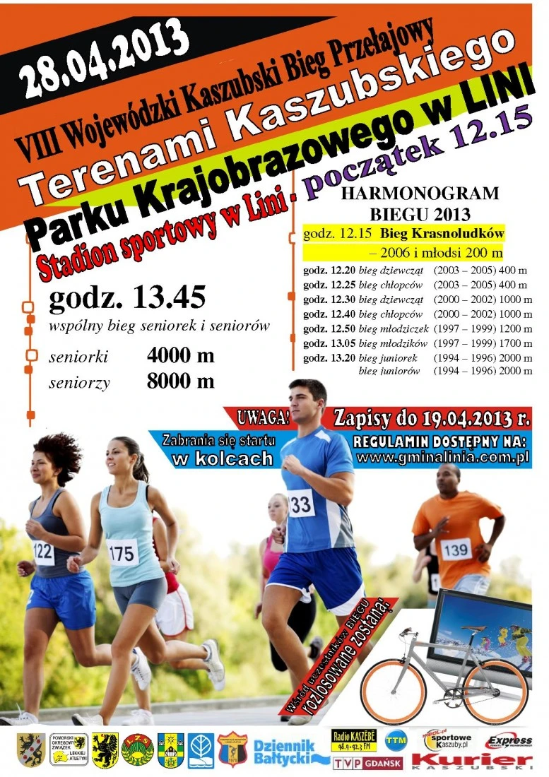 Kaszubski Bieg Przełajowy w Lini