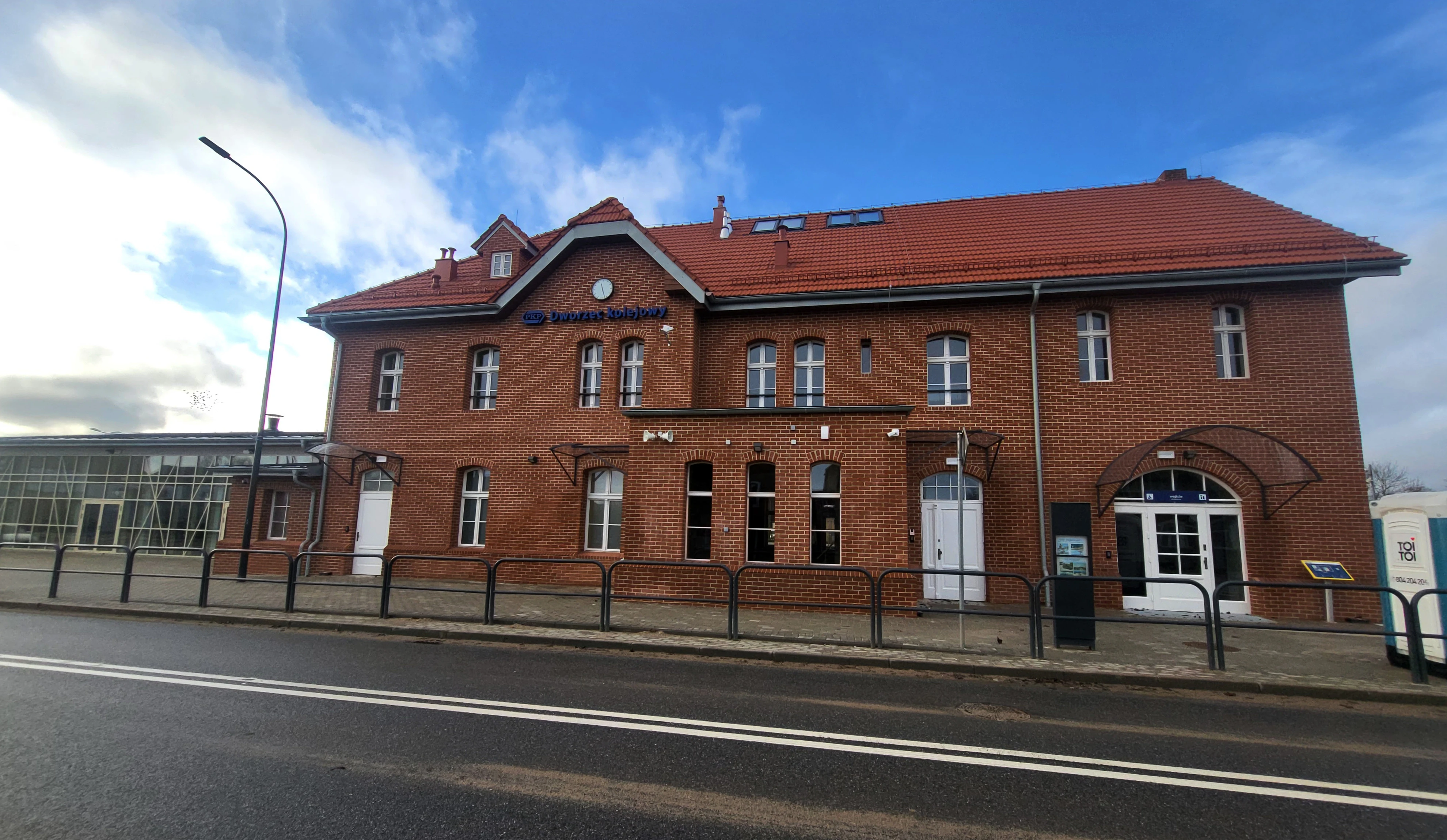 Dworzec Puck po przebudowie/PKP S.A