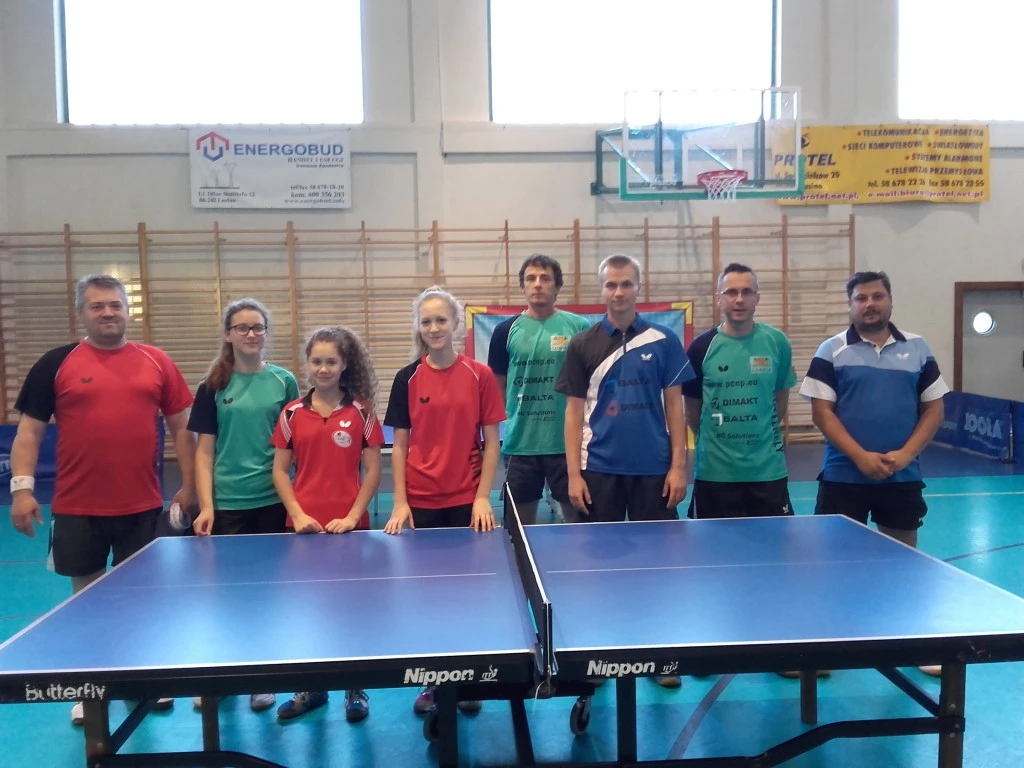 Zwycięstwo KTS-K GOSRiT Luzino na inaugurację IV ligi tenisa stołowego