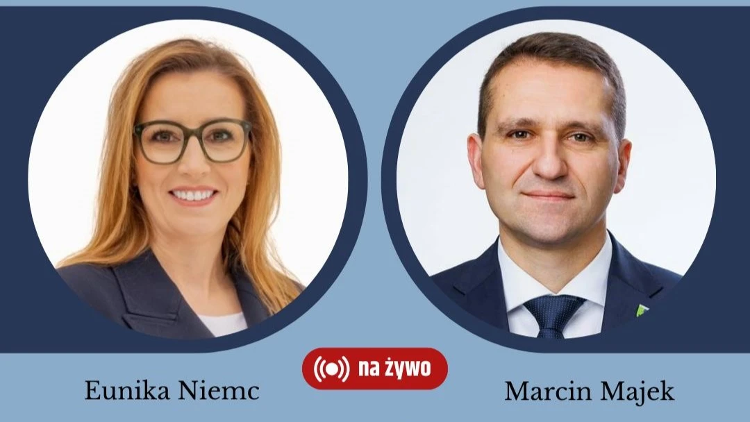 Debata wyborcza kandydatów na wójta gminy Kosakowo - Marcin Majek i Eunika Niemc