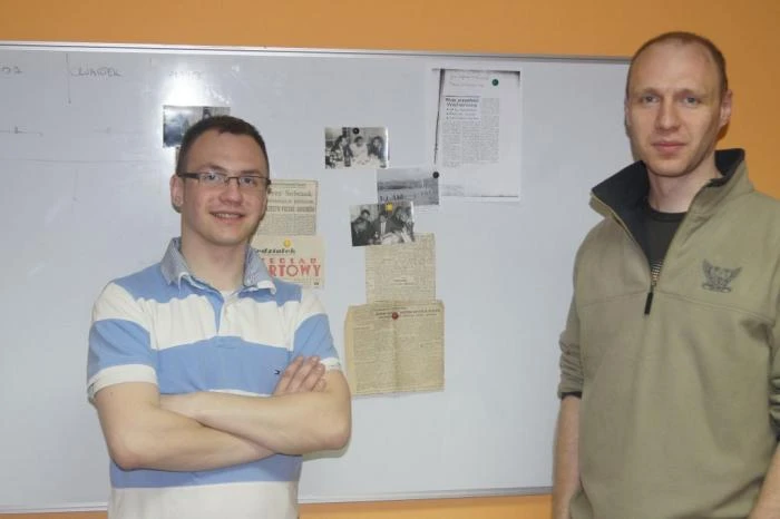 NA zdjęciu: Łukasz Nowaczyk i Tomasz Modzelewski