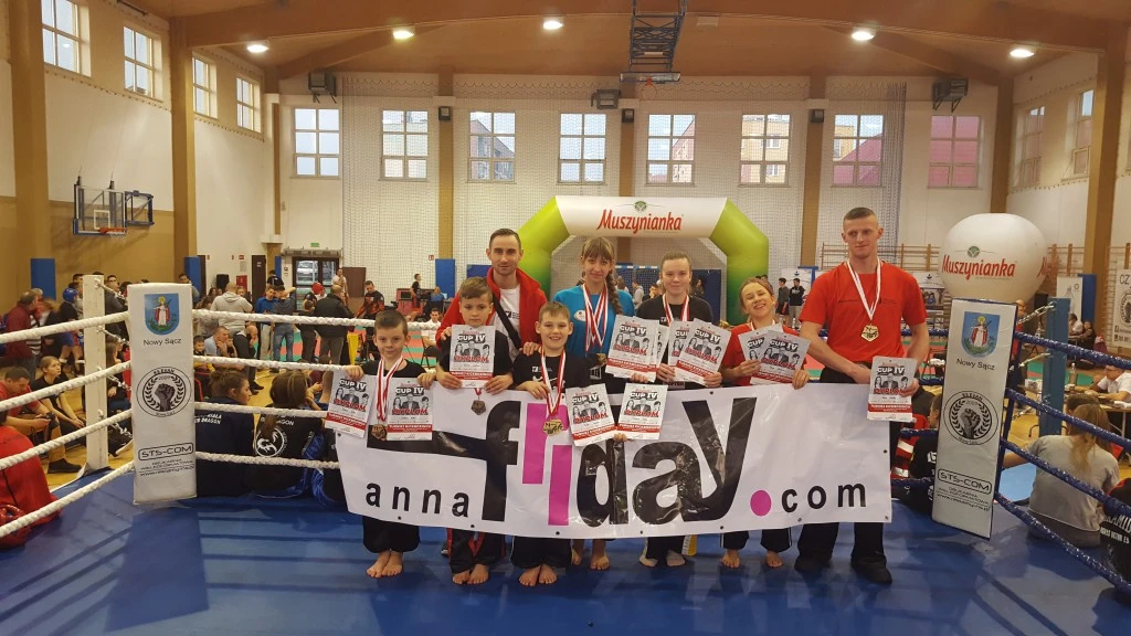 Medalowy Nowy Sącz dla kickboxerów z Wejherowa