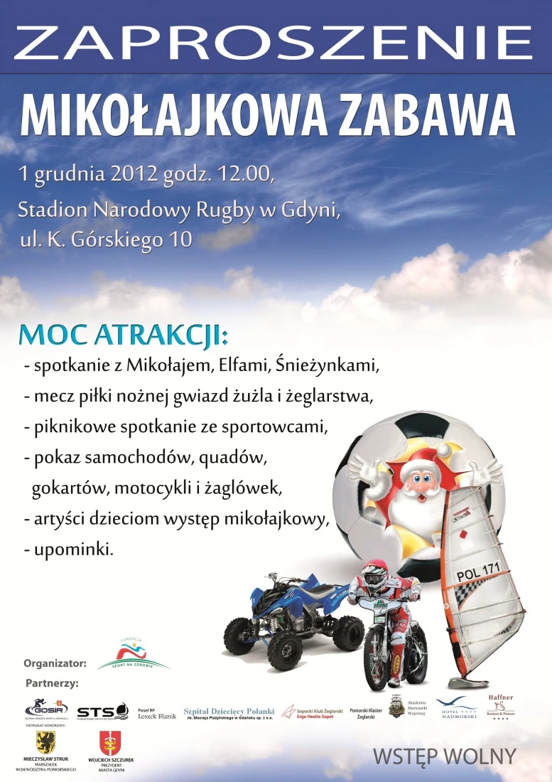 Dzisiaj Mikołajkowy mecz w Gdyni